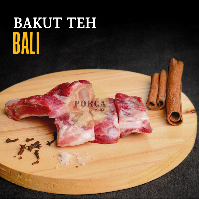 

Bakut Teh Daging Iga Potong Babi Bali Pork Ribs Cut 500gr