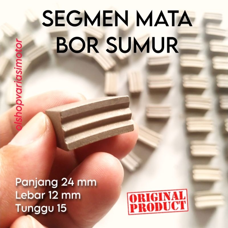 Segmen Mata Bor  Sumur/Core Bits Mata Bor Tembus Batu/Untuk Batuan Granit