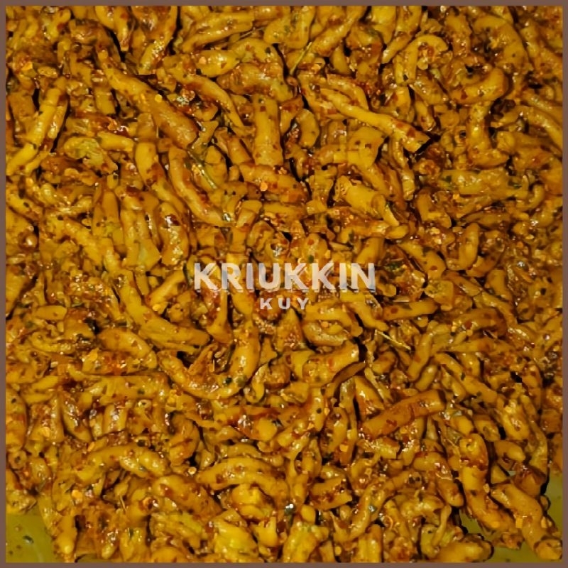 

usus 500gram pedas daun jeruk usus krispi usus juicy