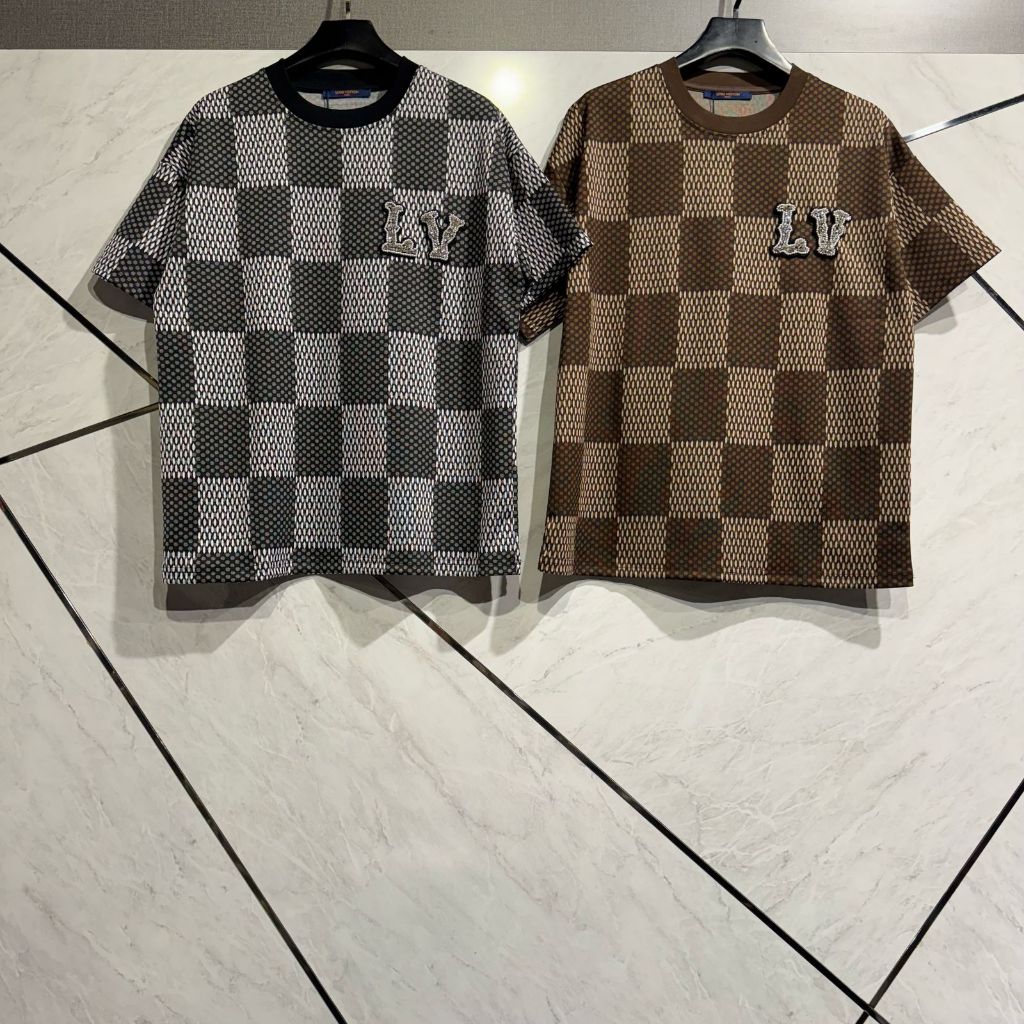 kaos pria lengan pendek - kaos motif kotak kotak lengan pendek supermirror