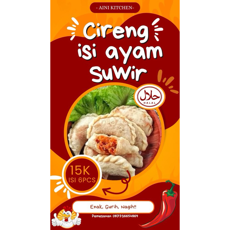 

Cireng isi Ayam Suwir