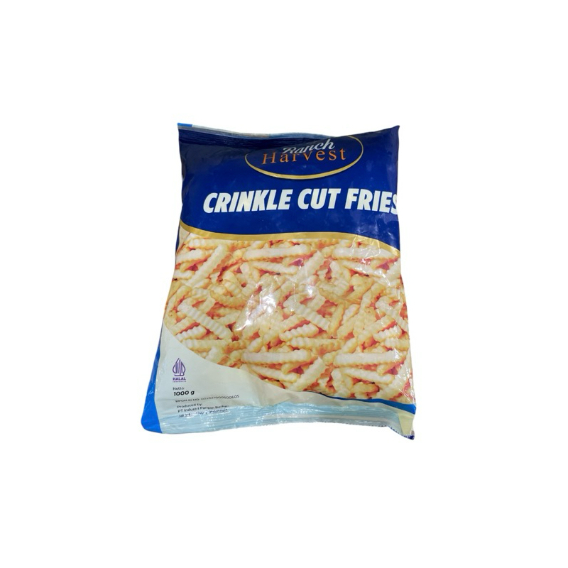 

KENTANG HARVEST CRINKLE CUT 1 KG
