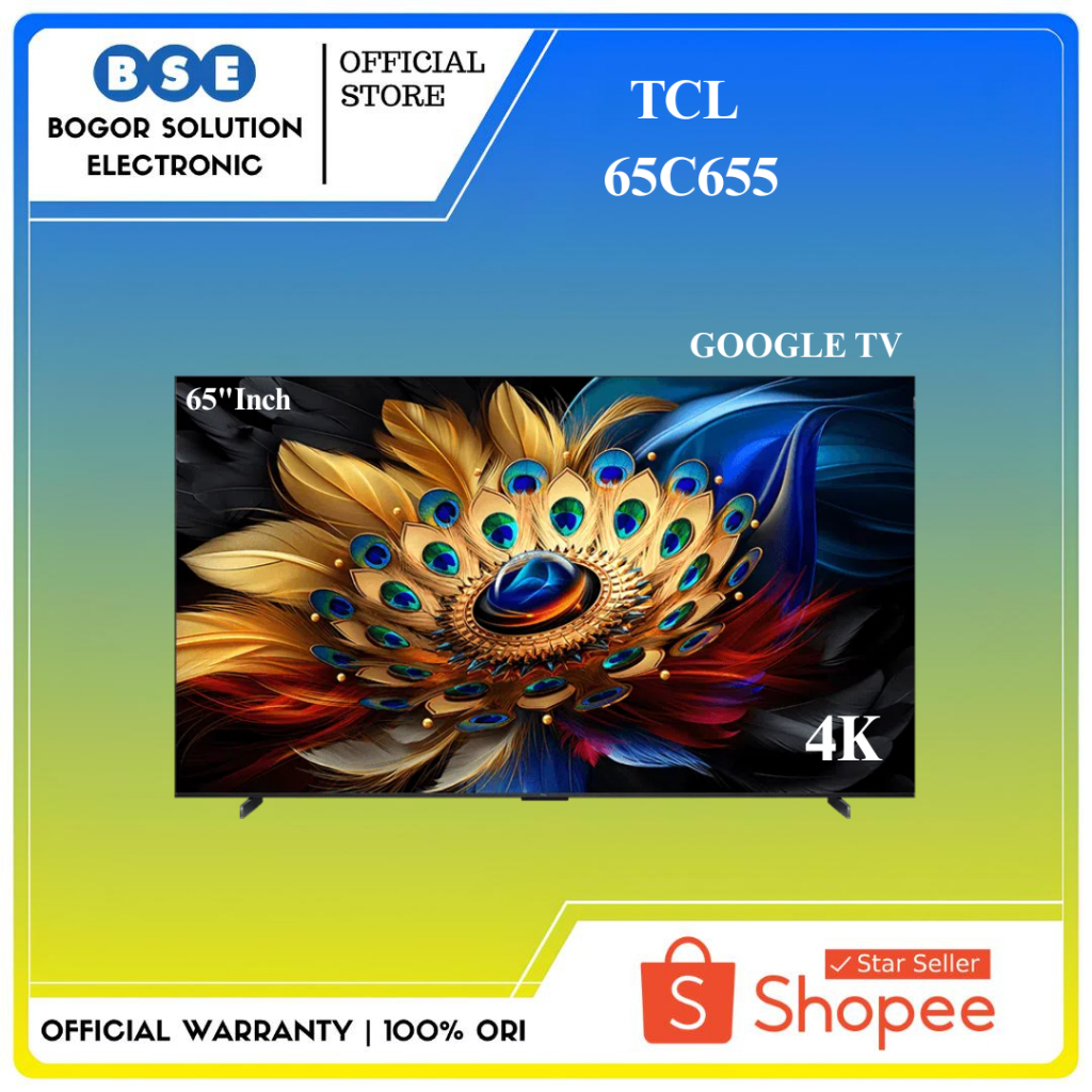 TCL 65C655 Qled Pro Google TV Android TCL 65 Inch 65C655 Qled 4K TCL 65"