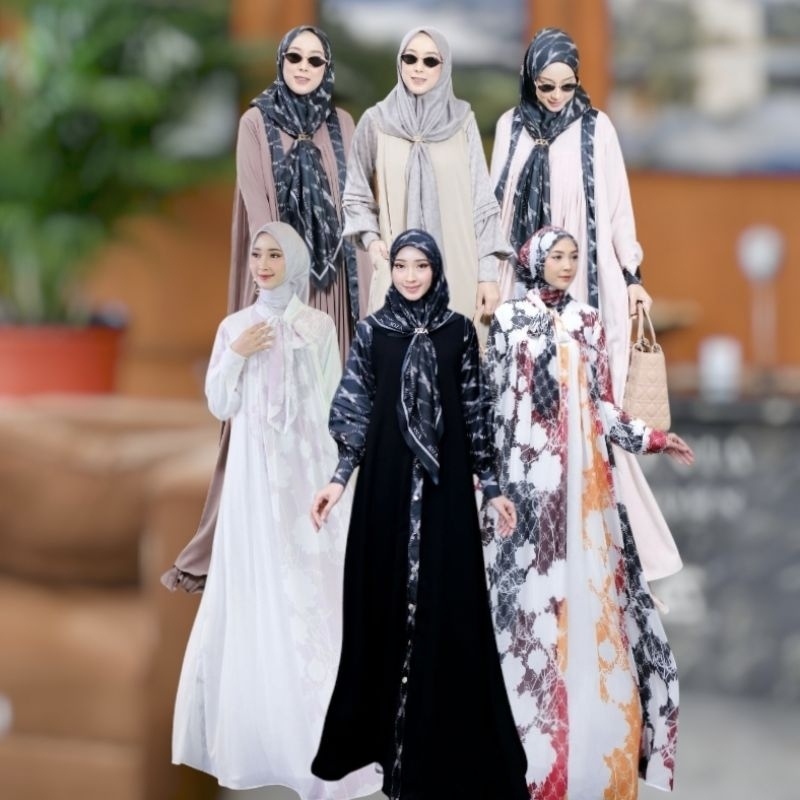 dress syar'i Zenia, Pentana & Azzahra by joza clothing