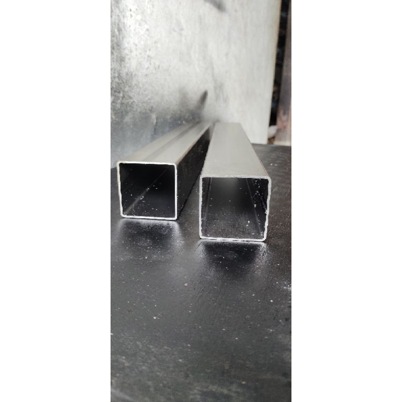Pipa Besi Kotak 50 x 50 mm Panjang 41 cm