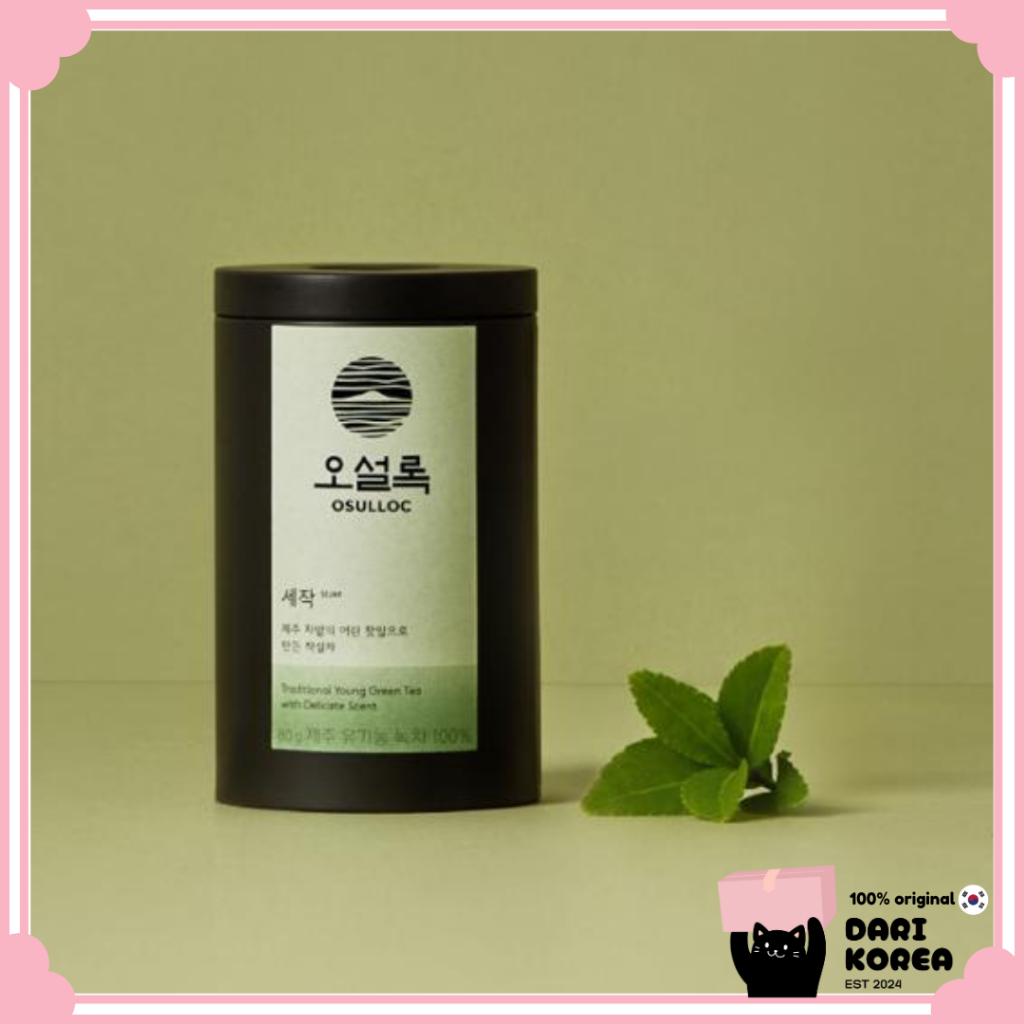 [Korea food] OSULLOC Sejak Green Tea 80g
