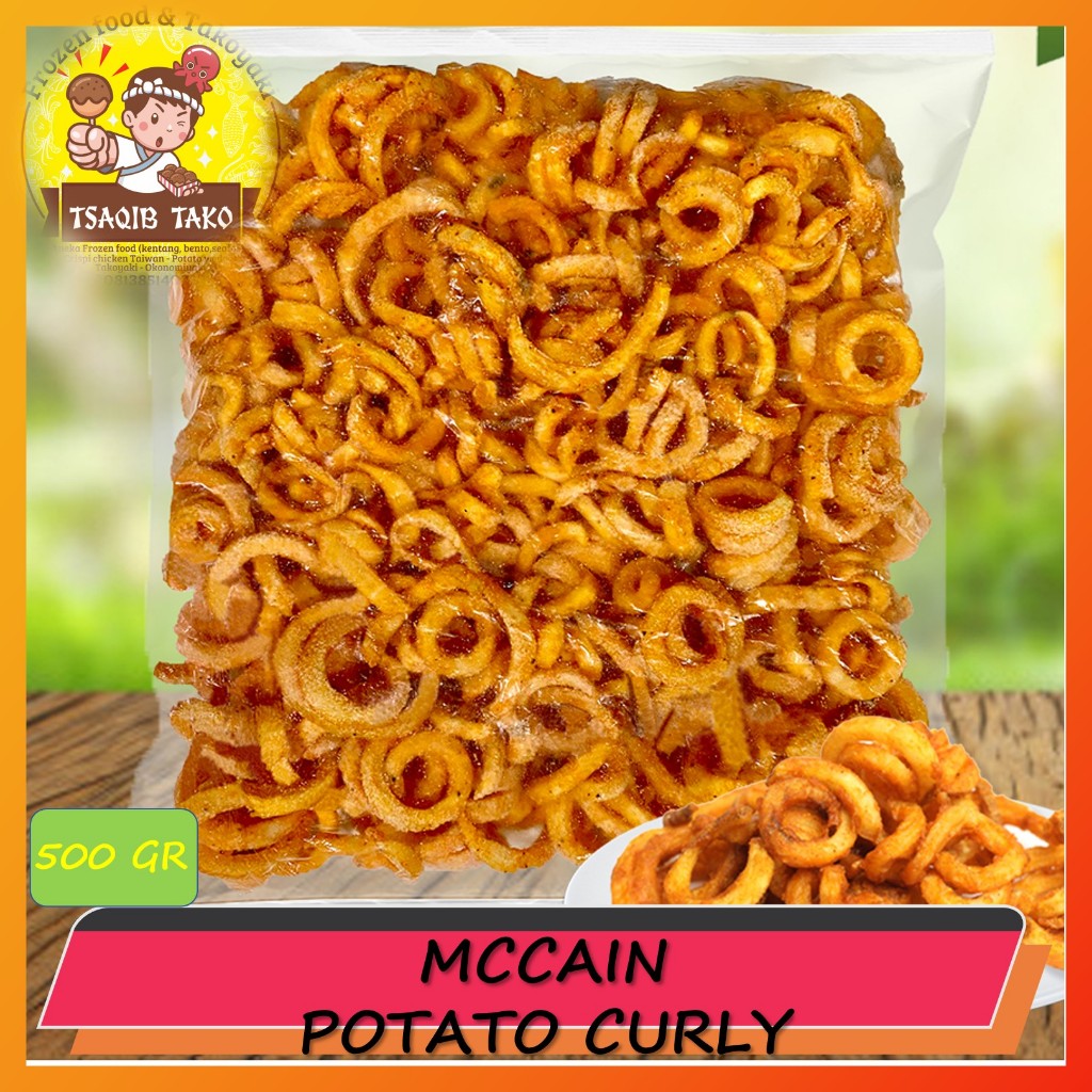 

MC CAIN Kentang Goreng Twister Spiral Curly Fries 500 GR