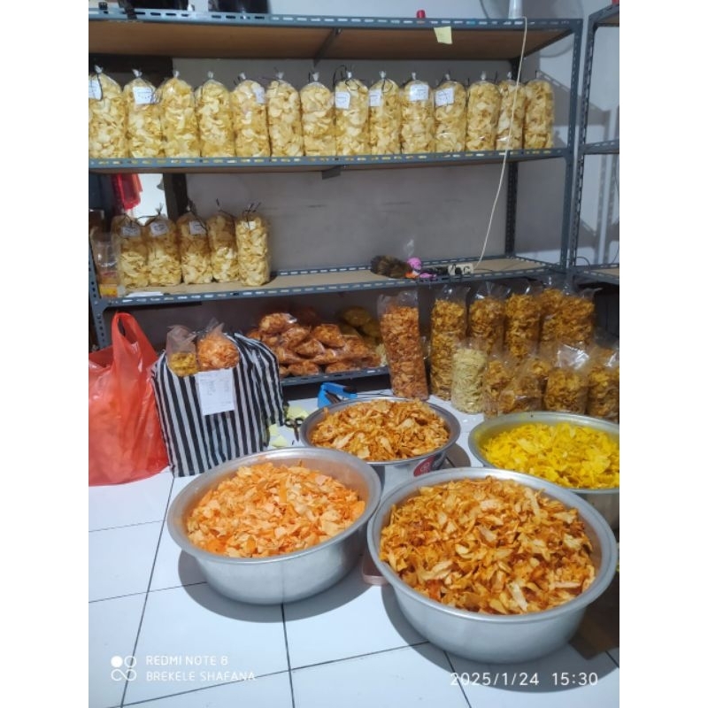 

Keripik Brekele Rasa Pedas Asin