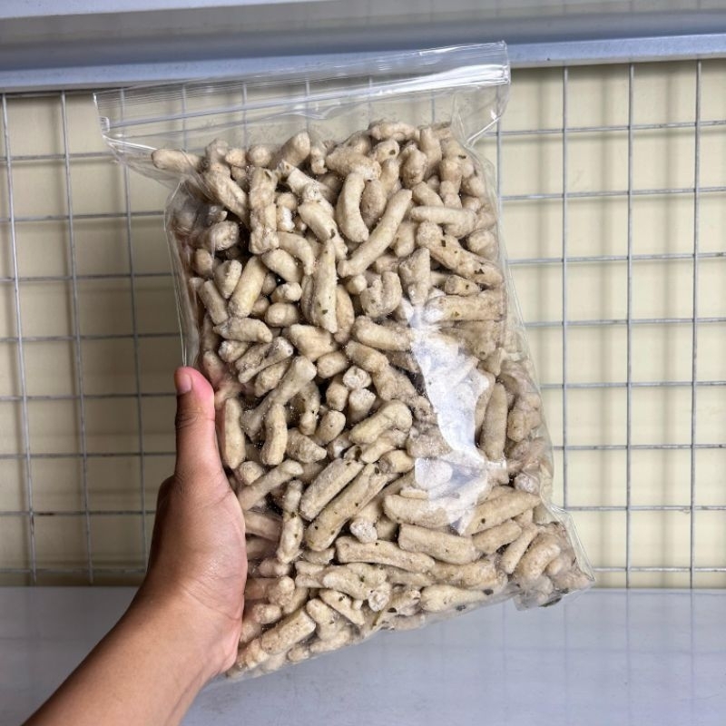 

Basreng Stik Daun Jeruk Rasa Original Gurih Renyah 1kg