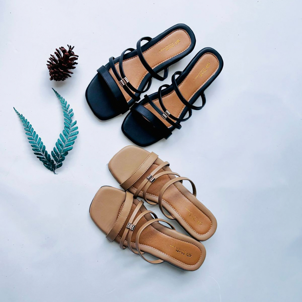 MARRY hak 3cm # sandal wanita hak 3cm