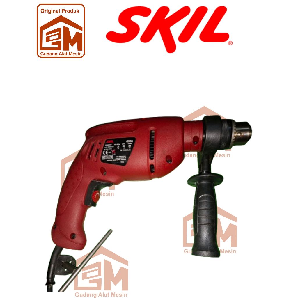 MESIN BOR TEMBOK 13MM 6006 SKILL IMPACT DRILL