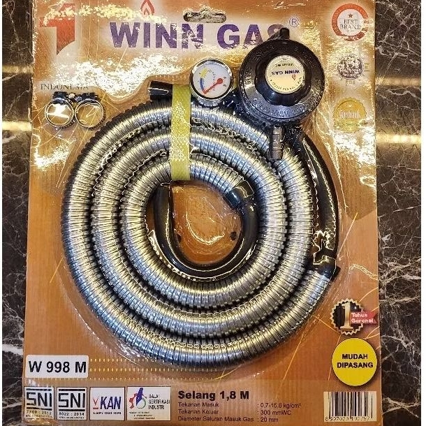 Selang Regulator Winn Gas W998M W418M