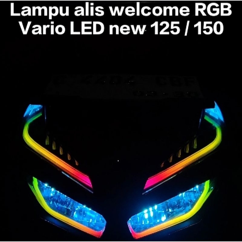 LAMPU ALIS WELCOME RGB NEW VARIO 125 / 150