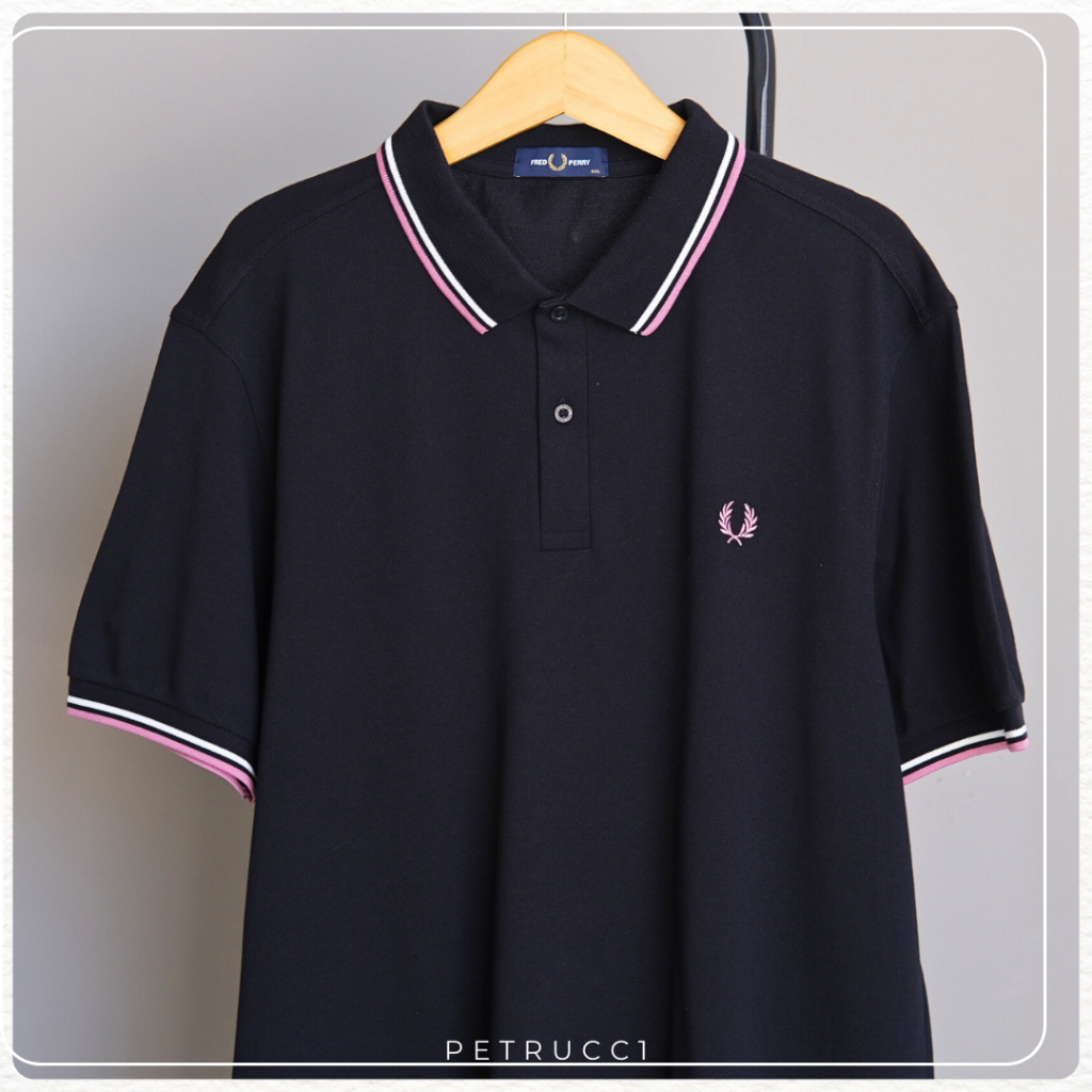 FP Fred Perry Original Polo Shirt Cowo Original Pria