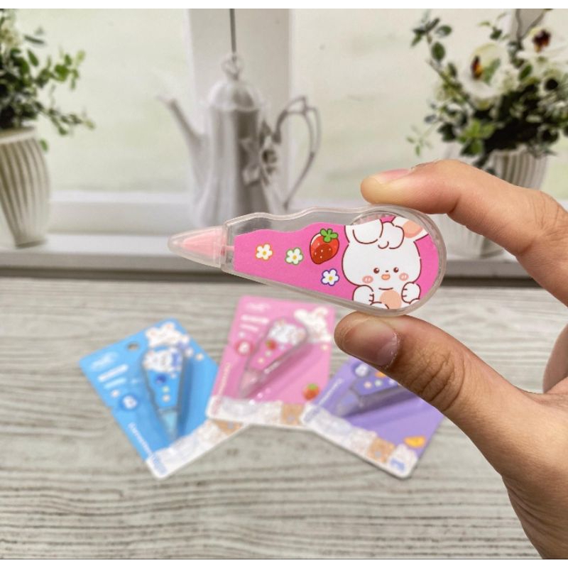 

Correction Tape Jinuo Zoo Tipe-X Karakter Kelinci Tipe-X Lucu Unik Termurah