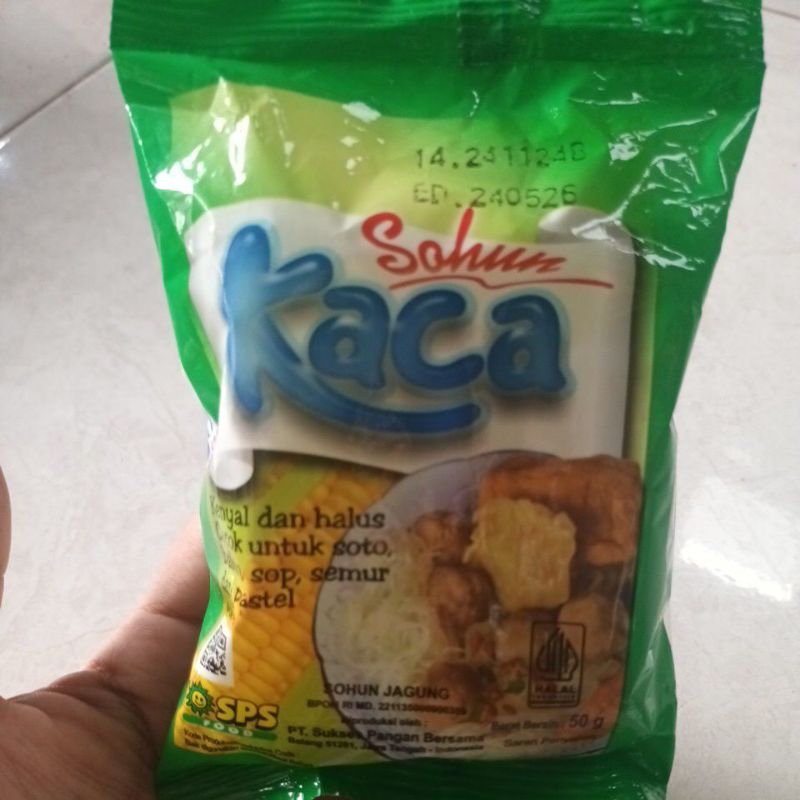 

1Pcs Sohun Kaca Sohun Jagung 50Gr