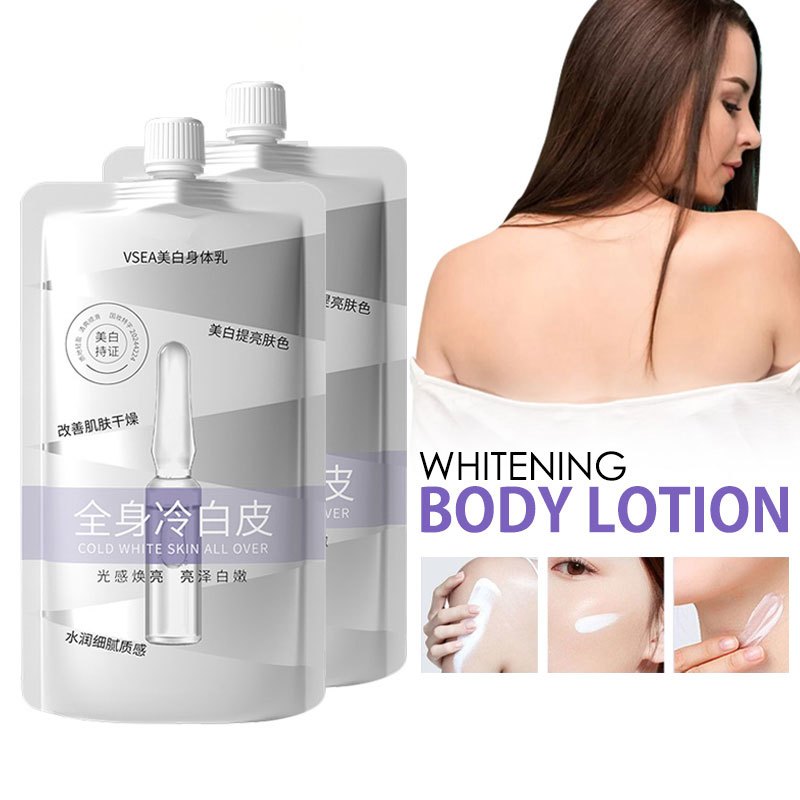 Whitening Body Cream Handbody Pemutih Badan Cepat Permanen