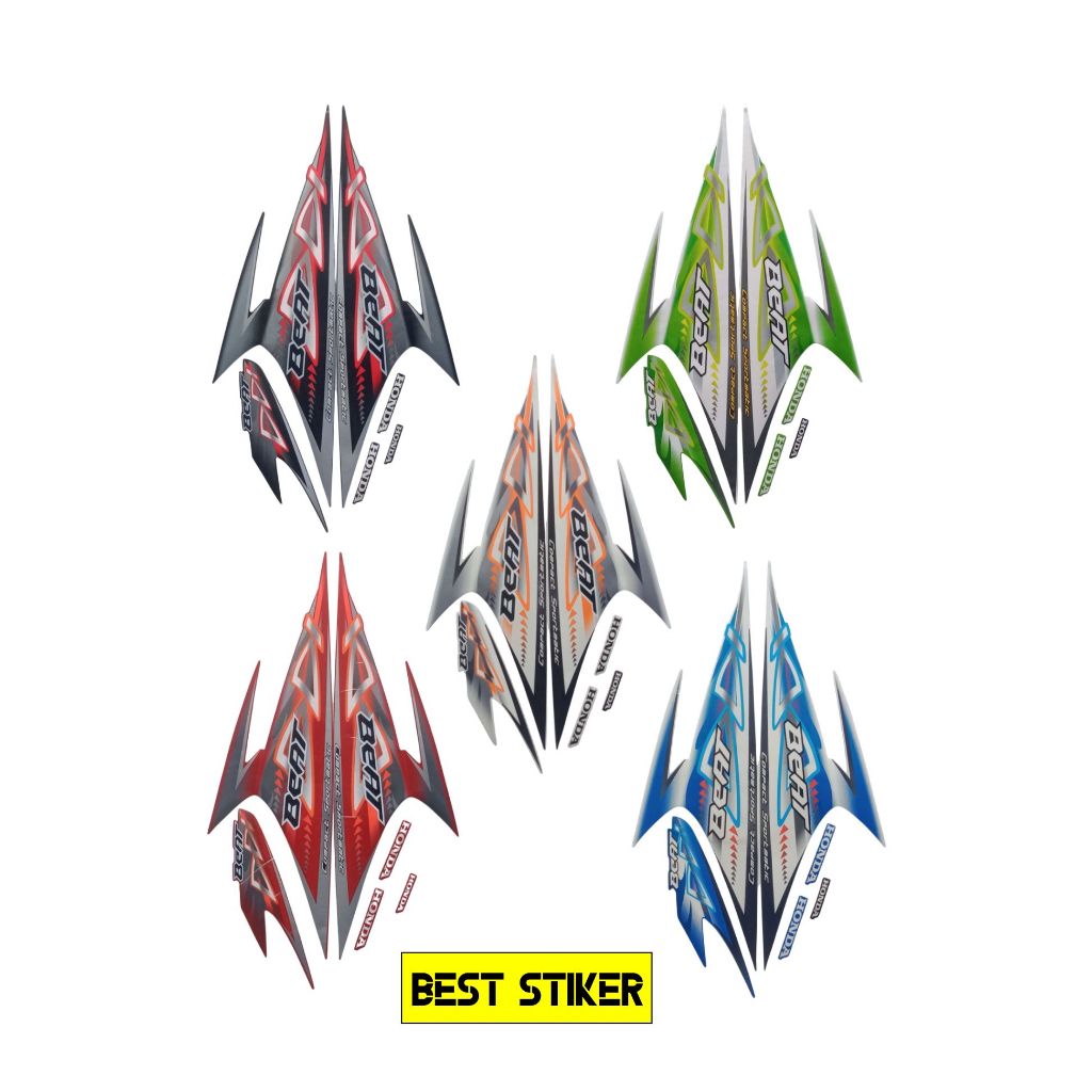 Sticker Striping Motor Honda Beat Karbu 2012 list body motor beat Karbu 2012