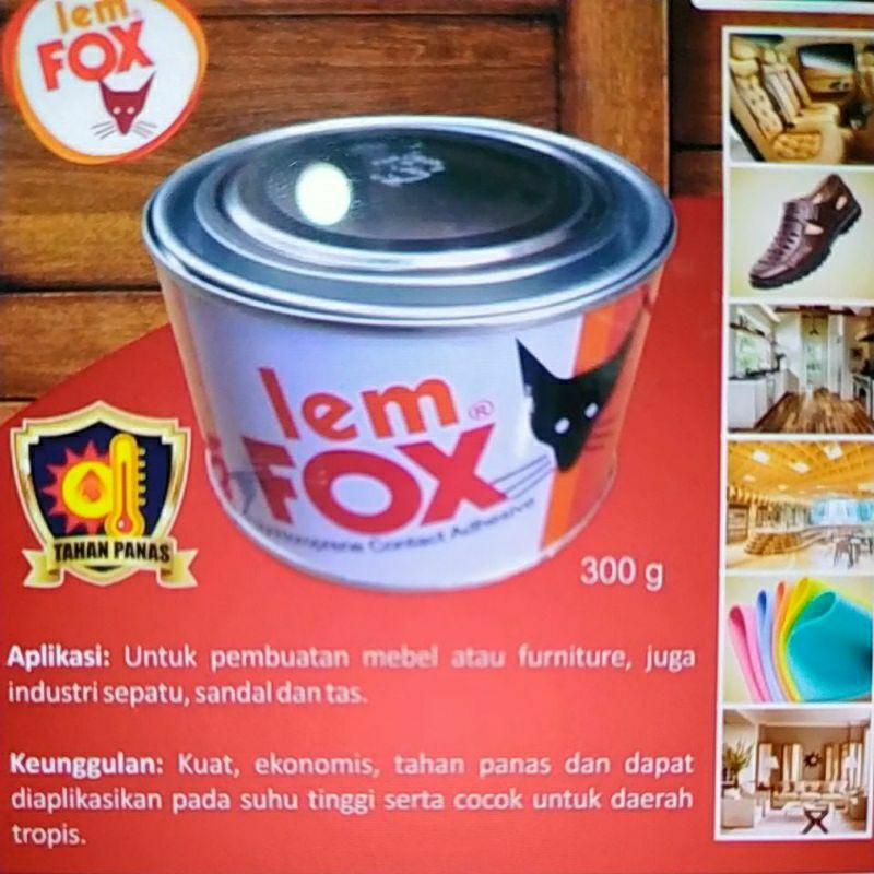 

Lem Fox Kuning 300 gram