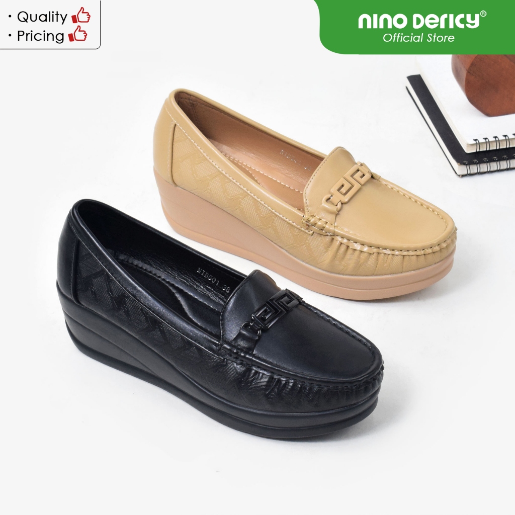 NINO DERICY Sepatu Wedges / Sepatu Kerja Wanita NIB  501