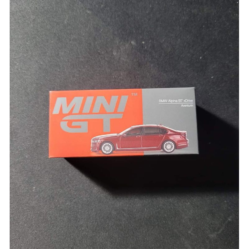 Mini GT BMW Alpina B7 xDrive Aventum Red MiniGT