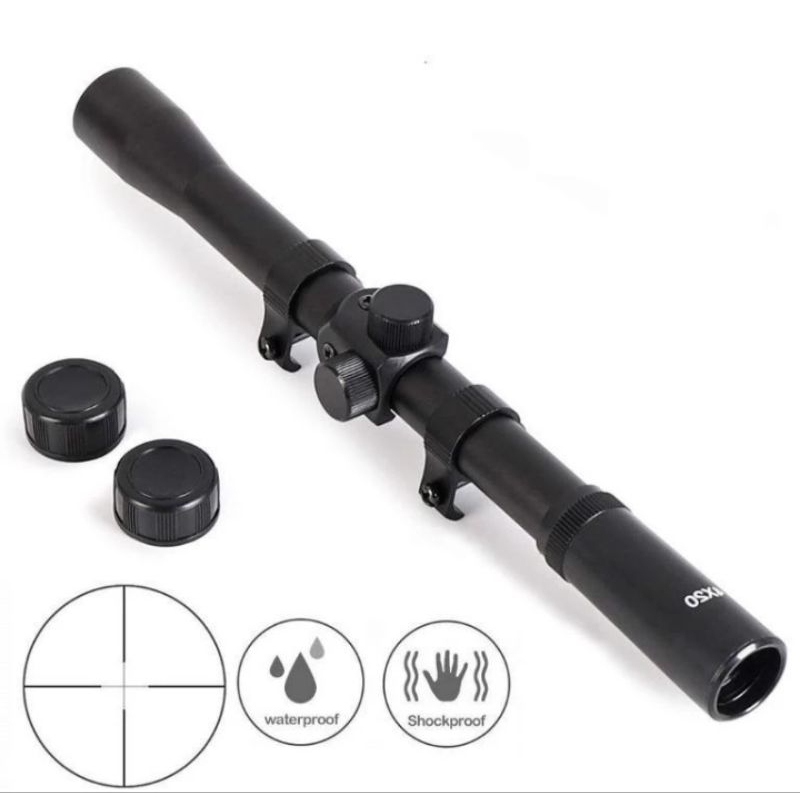 Telescope teropong Riflescope Sniper Proff 4x20