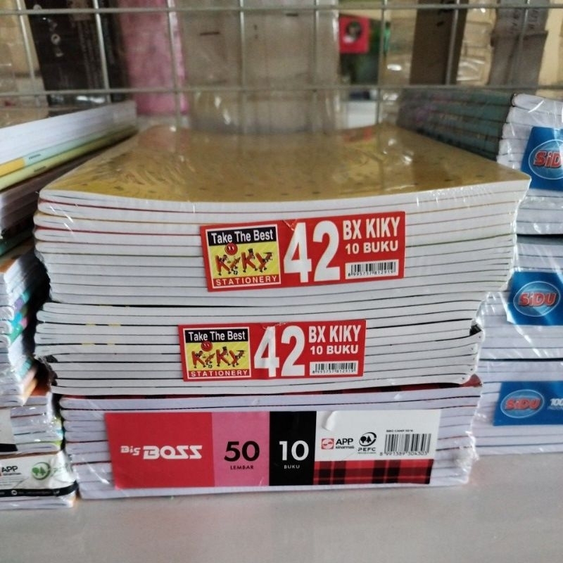 

Buku Tulis Kiky Isi 42 Lembar, Buku Tulis 1 pack