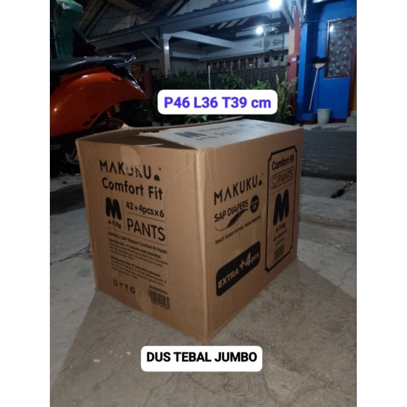 

Kardus Karton Box Besar 46x36x39 CM Kotak Dus Packing Jumbo Kokoh Polos