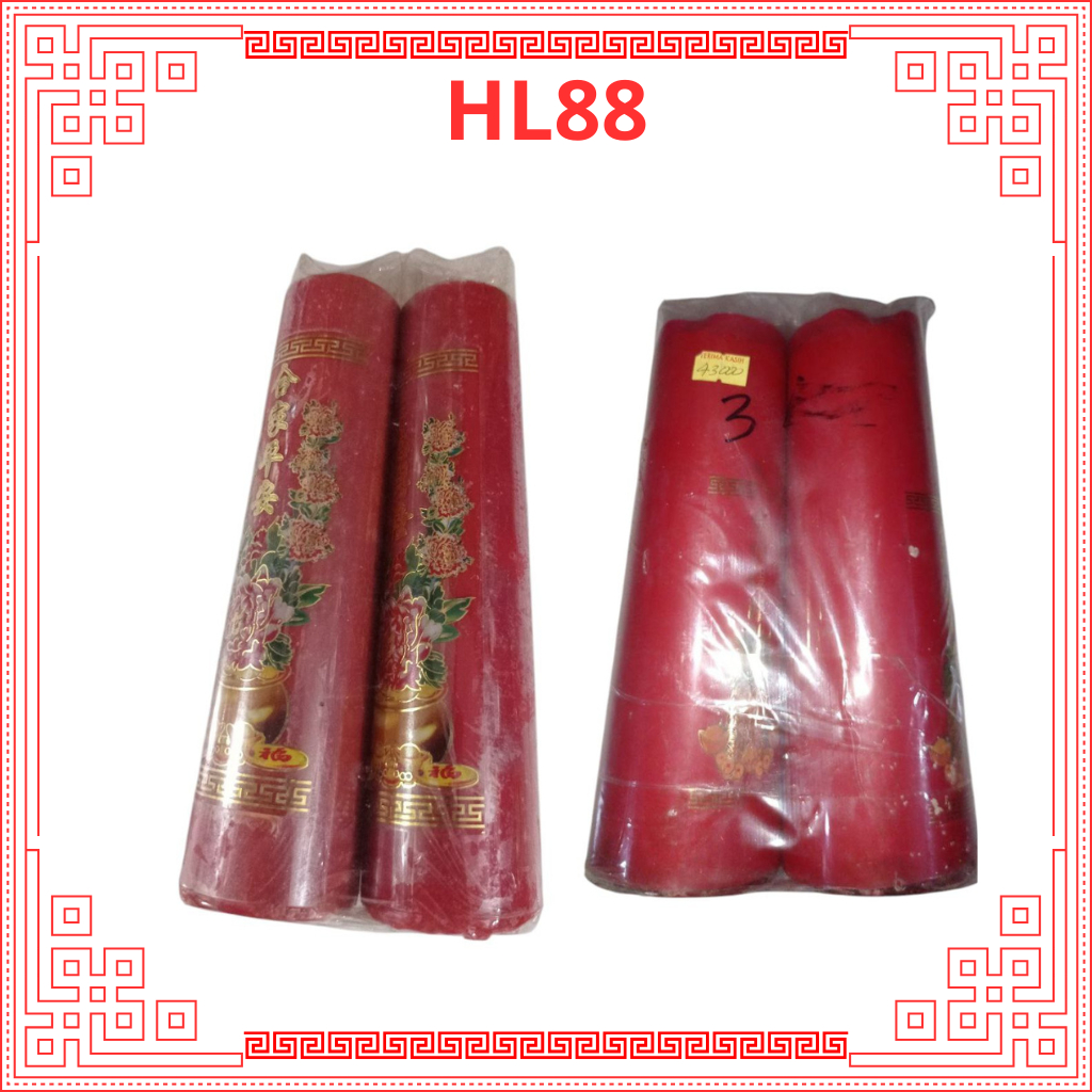 HL88 Lilin Merah Putih Jumbo Kecil