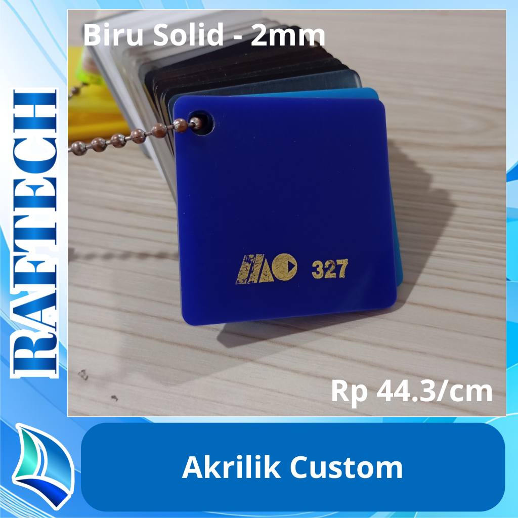 

Akrilik Custom 2mm Acrylic 2mm Biru Tua Marga Cipta