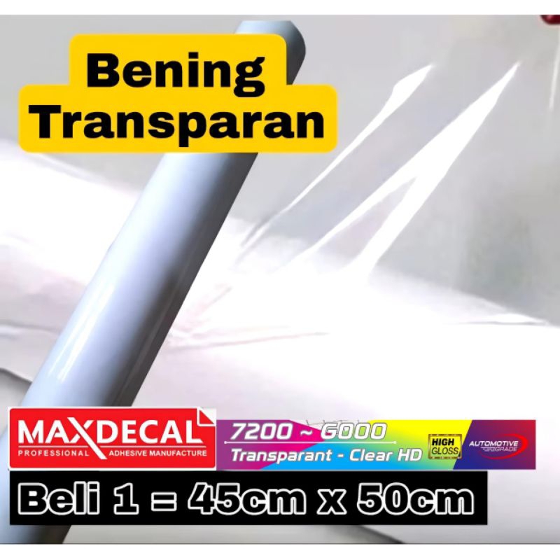 SKOTLET BENING TRANSPARAN | SKOTLET BENING | KACA FILM BENING