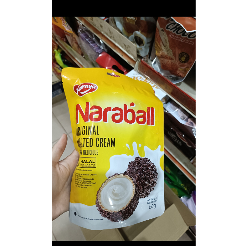 

Naraya Naraball melted cream 80gr original pandan strawberry