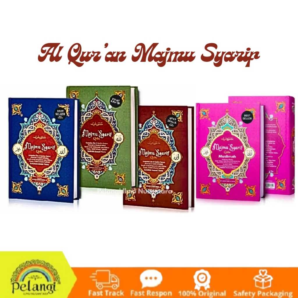 Pelangi Ilmu Nusantara - Al Qur'an Majmu Syarif Qalbu Muslimah Best Seller