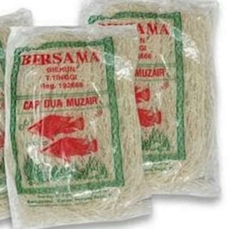 

Bihun cap dua mujair 300gram bihun medan ikan muzair