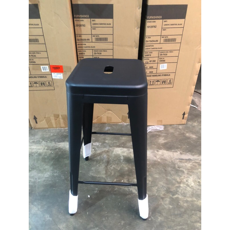 kursi besi.kursi stool 77cm informa