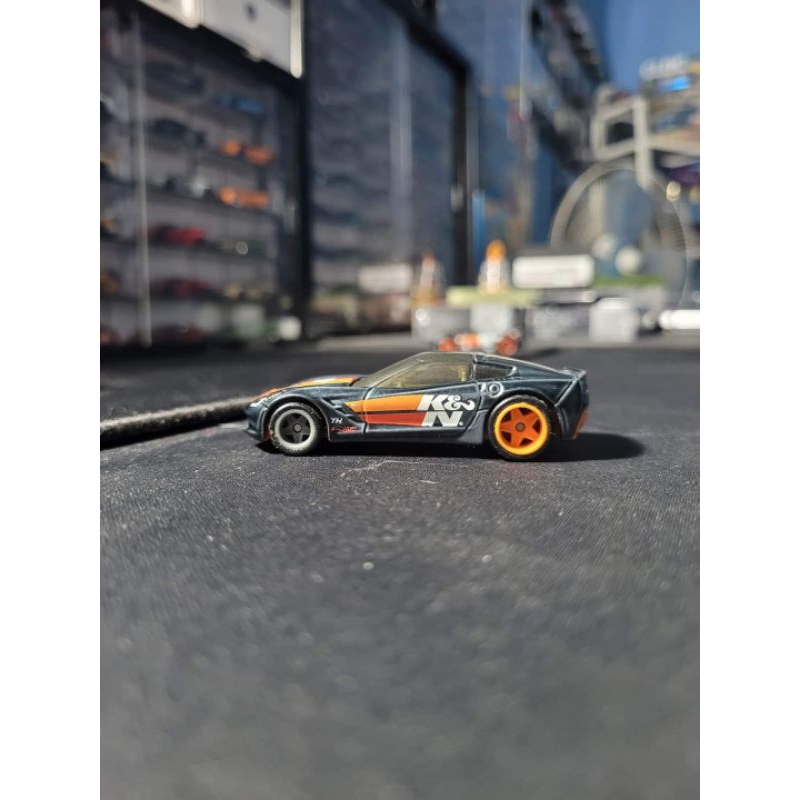 Hotwheels Super Treasure Hunts Corvette Stingray THS Loose