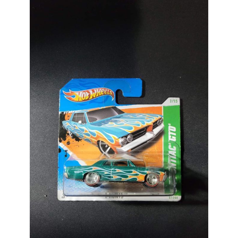 Hotwheels Super Treasure Hunts Pontiac GTO Short Cards SC THS