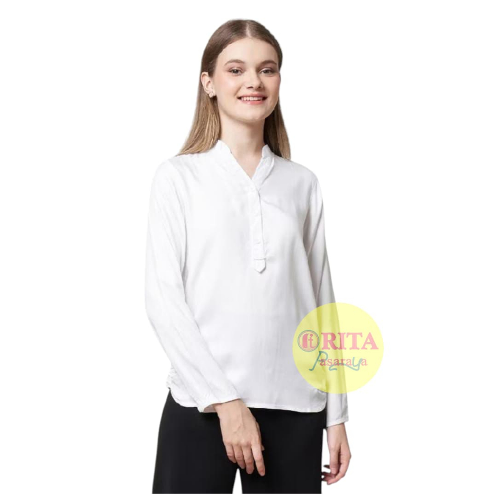 Mcb Ladies Blouse Putih