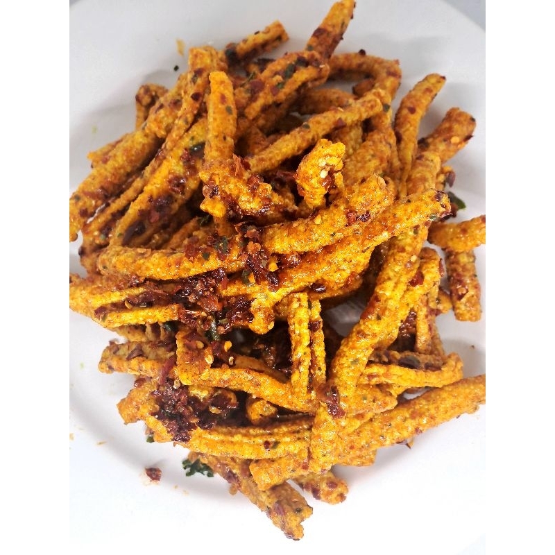 

Kerupuk Mie Jujut Mie kuning Mie jadul Cikruh kemasan Pouch pedas daun jeruk Cikruh enak gurih bumbu melimpah Kerupuk viral