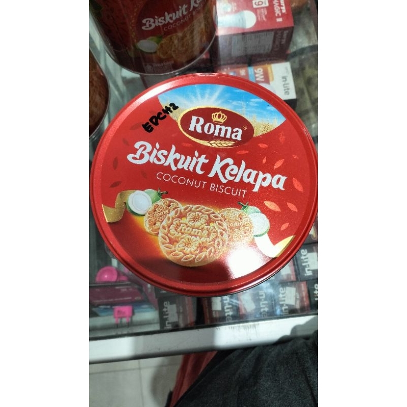 

Biskuit Roma Kelapa kaleng 345g
