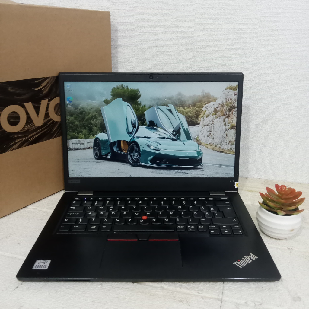 LAPTOP SECOND LENOVO THINKPAD L13 INTEL CORE I3 GEN 10th RAM 8GB SSD 128GB LAYAR 13,3"INCH LIKENEW