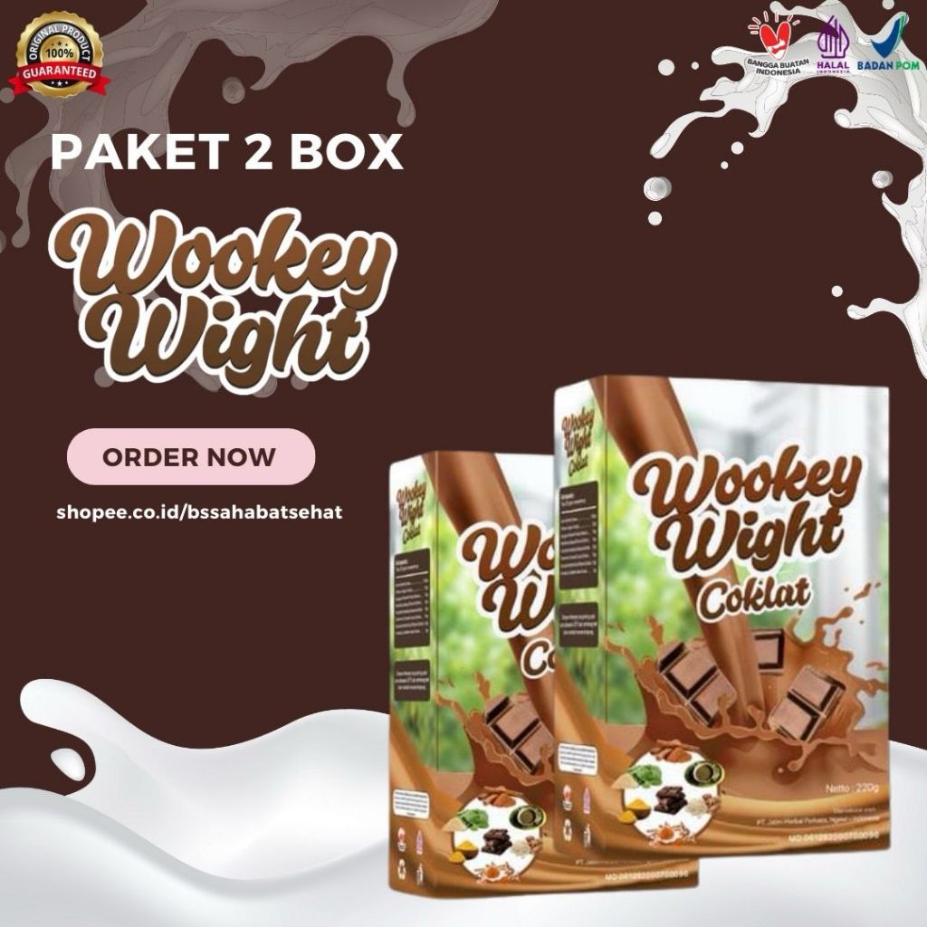 

MAY TWO [PAKET 2 BOX] RASA COKLAT - Susu Wight Penambah Berat Badan dan Asupan Kalori Herbal Alami