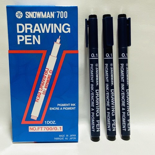 

Snowman Drawing Pen Pigment Ink FT-700 (1 LUSIN / 12 PCS)