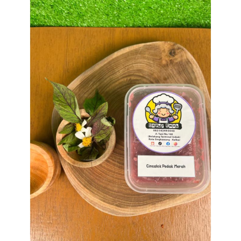 

Cincalok Pedak Merah 500gr-1000gr