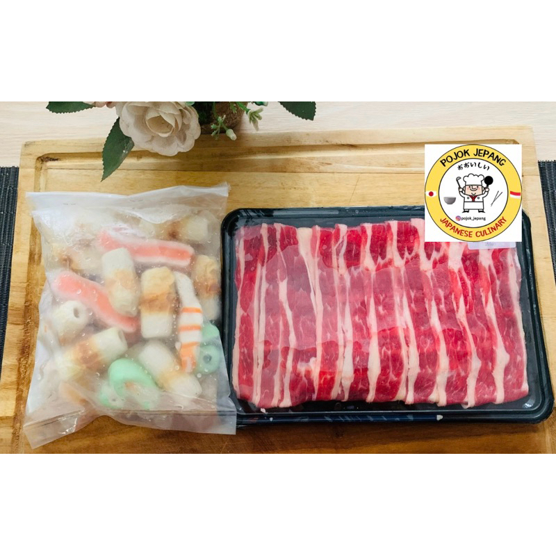 

Paket Hemat Shabu-shabu (steamboat) 2-3 orang