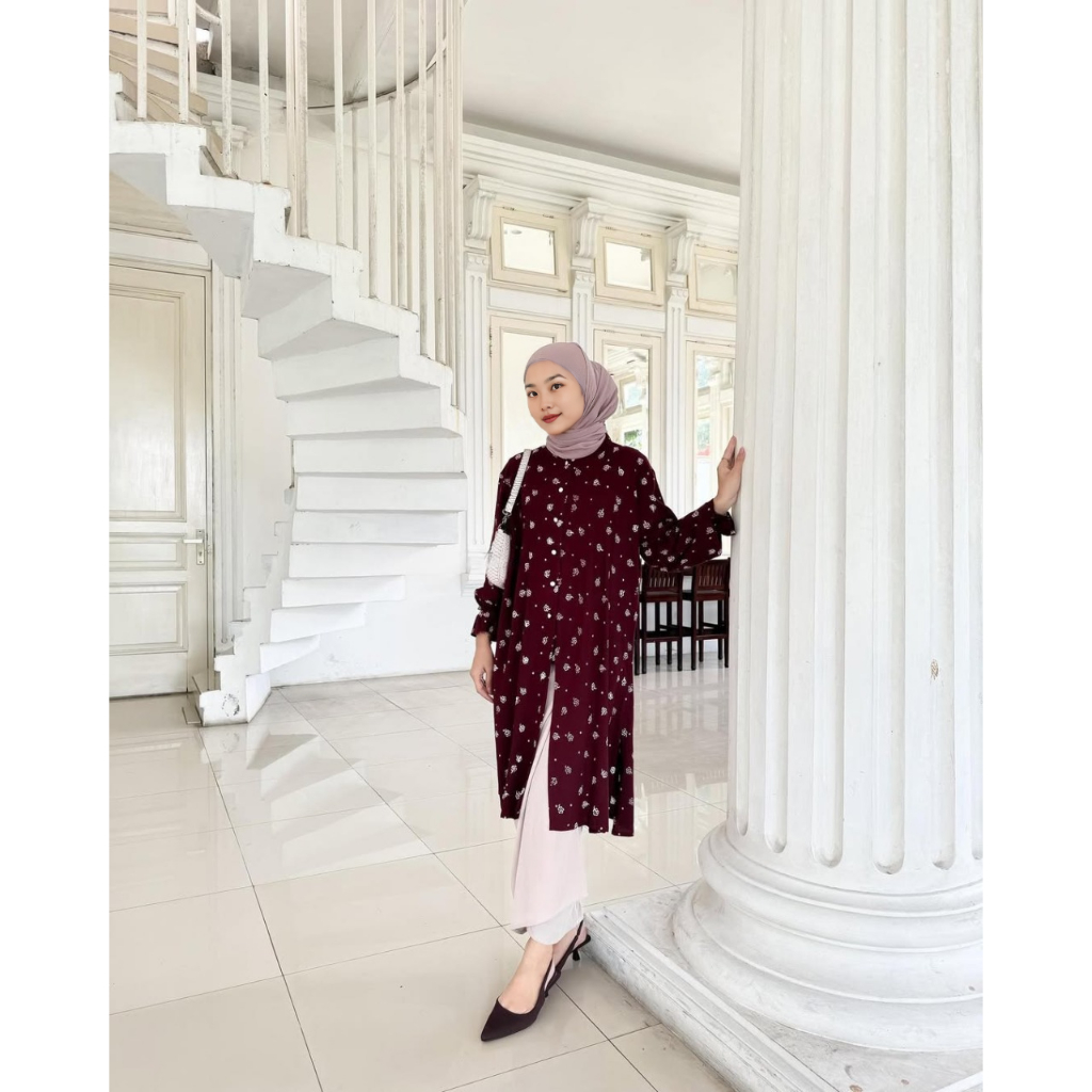 Artomoro Tunik Jumputan Rarasati