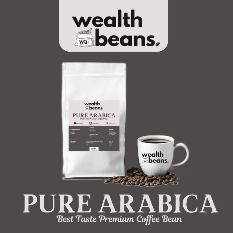 

PURE ARABICA 200gr | Biji Kopi Premium 100% Arabica 200gr | Biji Kopi Premium 100% Arabica 200gr.