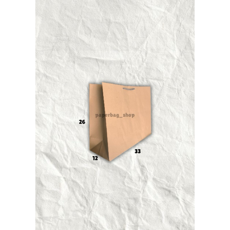 

paperbag landscape coklat 33x12x26 (isi 12pcs)