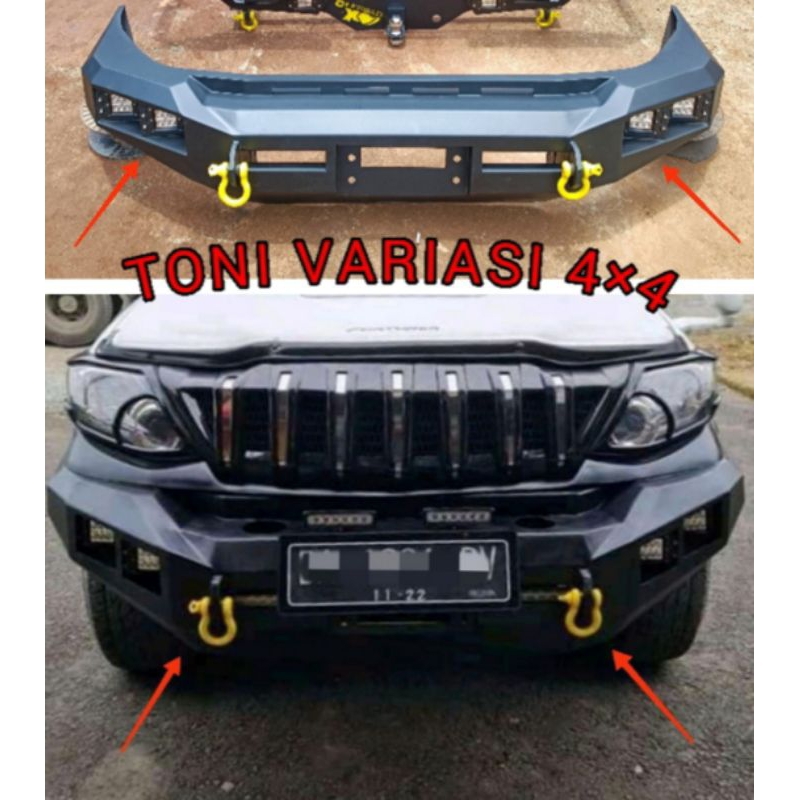 Bemper Bumper Depan Double Cabin Hilux Vigo Model Rocker Bar