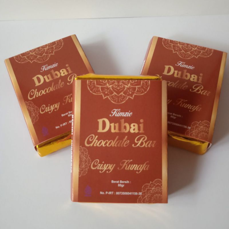 

Kimzie Coklat Dubai Mini 85gr Kunafa Coklat Kemasan Coklat